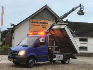 Mercedes-Benz Sprinter 516 CDI Kipper Kraan Hiab Knijper