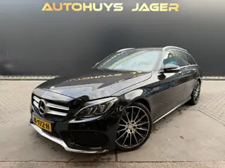 Mercedes-Benz C-klasse Estate 250 AMG Line - Pano Burmester Keyless Camera Stoelverwarming Leder Cru