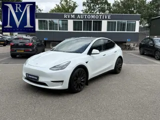 Tesla Model Y Performance AWD 75 kWh 21 INCH TURBINE VELGEN | TESLA GARANTIE T/M 01-2028 OF 80.000 K