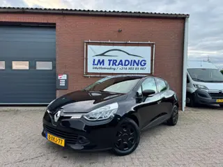 Renault Clio 0.9 TCe Expression AIRCO CRUISE NAVI LED 2 SLEUTELS + BOEKJES! NAP! BLACK ON BLACK!