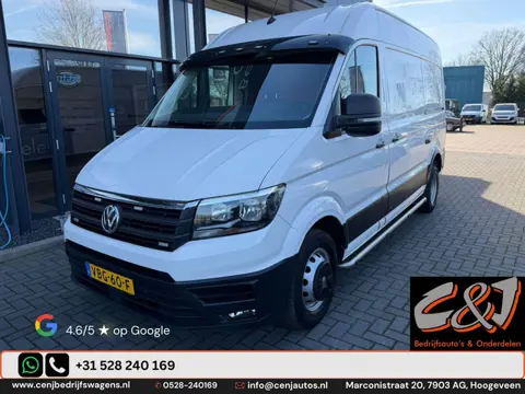 Volkswagen Crafter 50 2.0 TDI L3H3 DL Highline brandschade, dubbellucht, automaat, cruise, airco, BT
