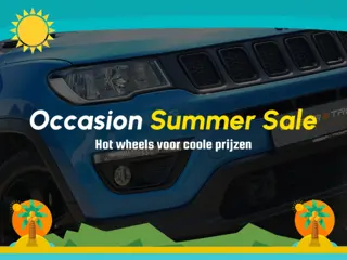 Jeep Compass 1.4 MultiAir Night Eagle FWD | Hydro Blue Metallic | NAV/Camera/Carplay/Cruise/Clima/PD