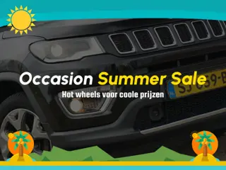 Jeep Compass 1.4 MultiAir Opening Edition 4x4 Automaat - Diamond Black - 65dkm