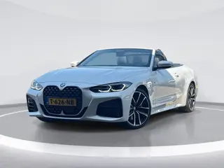 BMW 4 Serie Cabrio M440i xDrive High Executive |LASER|360 CAMERA||H/K|STUUR+STOEL+NEK VERW.|PARELMOE