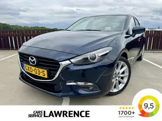 Mazda 3 2.0 SkyActiv-G 120 GT-M Sport | Automaat | Half Leer | Deep Crystal Bleu | Face-Lift | Deale
