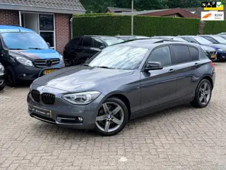 BMW 1-serie 114i Upgrade Edition Sport|Nieuwe Ketting + Klepseals|Carplay|Xenon|Leder|Climate contro