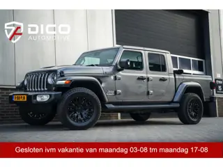 Jeep Gladiator Overland 3.0 CRD 264 pk 4x4 / BTW-auto/ ACC/ Grijs-Kenteken/ Full-Options/ Leder/ Sto