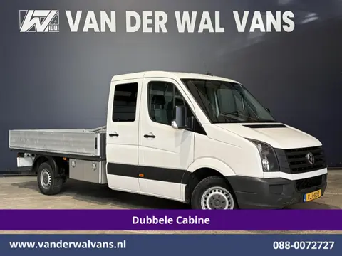 Volkswagen Crafter 2.0 TDI 141pk Pick Up *Nieuwe apk* Dubbele Cabine 3500kg Trekhaak Open Laadbak Eu