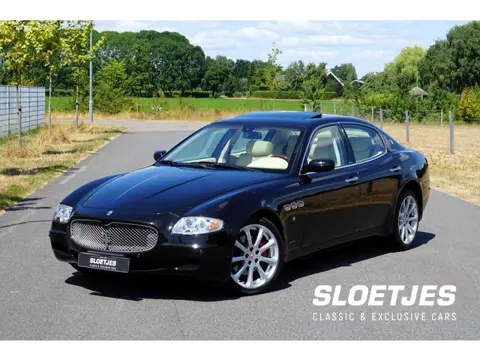 Maserati Quattroporte 4.2 ZF Automaat |V8 |401 pk |Topstaat |Beige leder |Xenon |Schuifdak |Entertai