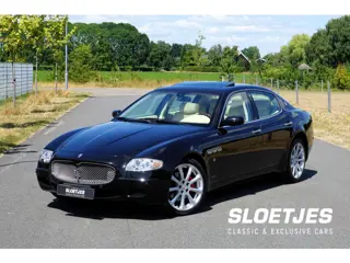Maserati Quattroporte 4.2 ZF Automaat |V8 |401 pk |Topstaat |Beige leder |Xenon |Schuifdak |Entertai