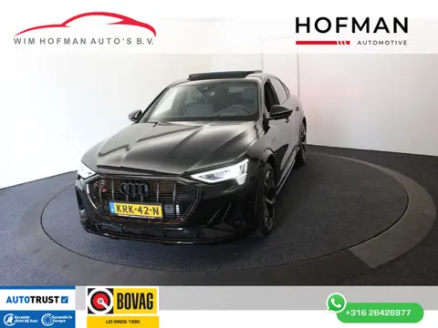 Audi e-tron Sportback S quattro 95 kWh 504 pk SOH 97% Pano 360° Camera Head up El-a-klep Memory Seat
