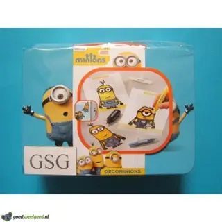 Maak je eigen Minions raamstickers nr. 710023-00