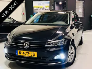 Volkswagen Polo 1.0 TSI Highline 140pk 2019 zwart Carplay PDC ACC