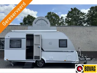 Knaus Sport 450 FU E-Power selection met fransbed **Airco/Cassetteluifel/Fietsendrager/1e eigenaar/N