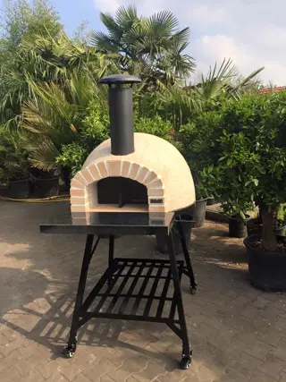 Nieuwe houtestookte steenoven AMALFI model RUSTIC