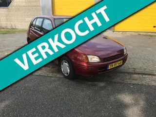 Toyota Starlet 1.3-16V GEZOCHT GEVRAAGD PICNIC COROLLA AVENSIS HIACE HI-ACE