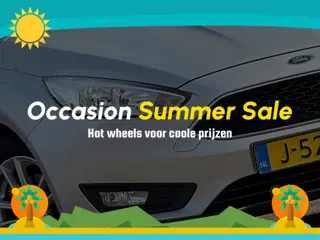 Ford Focus Wagon 1.0 Titanium 125pk - Moondust Silver - Rijassistensystem/Cruise/Clima