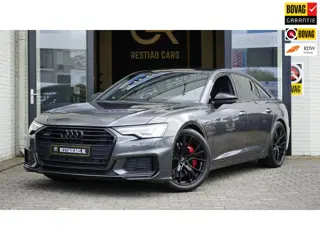 Audi A6 Limousine 55 TFSIe Quattro Competition 367PK-3x S-Line BLACK OPTIK-AMBIANCE-CAMERA-KEYLESS-M