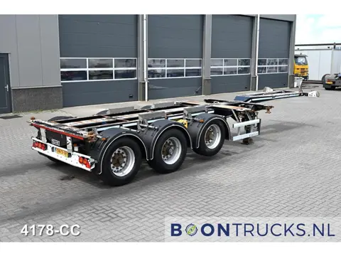 D-Tec FLEXITRAILER | 2x20-30-40-45ft HC * 3x EXTENDABLE * NL TRAILER * APK 07-2027