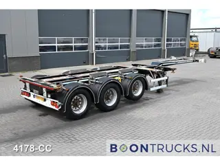 D-Tec FLEXITRAILER | 2x20-30-40-45ft HC * 3x EXTENDABLE * NL TRAILER * APK 07-2027