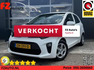 Kia Picanto 1.0 CVVT EconomyPlusLine - 5 Drs - Lichtmetalen Velgen - Airco
