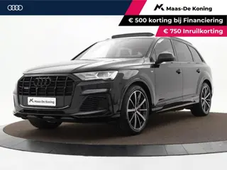 Audi Q7 55 TFSIe 381pk Quattro Pro Line S Panoramadak · Trekhaak · Luchtvering · B&O · Leder Valcona