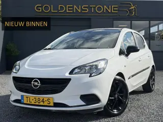 Opel Corsa 1.4 Black Edition Navi,Carplay,Airco,Cruise,Pdc,Weinig km,90pk,5 Deurs,Lm velgen,N.A.P,Ze
