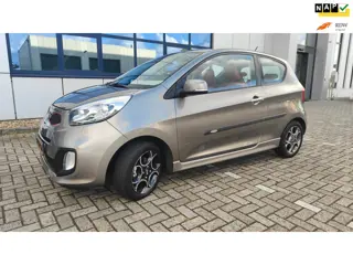 Kia Picanto 1.0 CVVT ISG Design Edition lederen bekleding