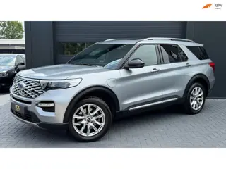 Ford EXPLORER 3.0 V6 EcoBoost PHEV Platinum Carplay|7persoons|Pano|360°