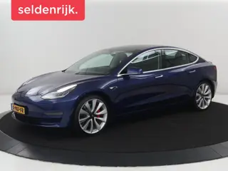Tesla Model 3 Performance AWD 75 kWh | Traffic-Aware Cruise control | Leder | Lichtmetaal 20'' | Ach