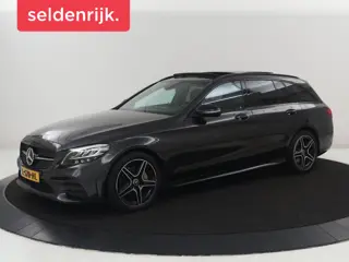 Mercedes-Benz C-klasse Estate 180 Business Solution AMG | Panoramadak | Trekhaak | Leder/alcantara |