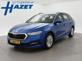 Skoda Octavia Combi 1.0 TSI RACE BLUE + WEGKL. TREKHAAK | VIRTUAL COCKPIT | APPLE CARPLAY | NAVIGATI