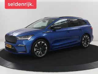 Skoda Enyaq iV 80 Sportline | SOH 92.7% | Leder/alcantara | Stuur verwarming | Camera | Park assist 