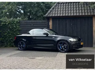 BMW 1-serie Cabrio 120i 2008 LEDER/CARPLAY/CRUISE/STLVRWRMNG