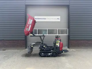 Yanmar C08 hi-tip plus rupsdumper zelfladend BJ 24