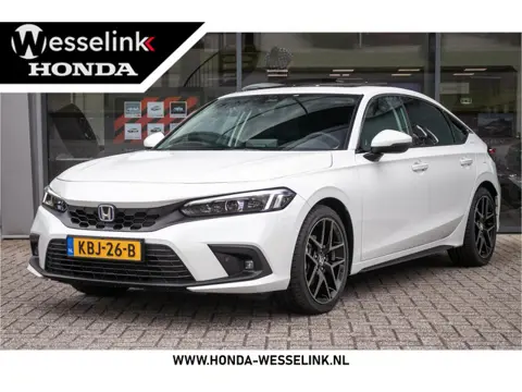 Honda Civic 2.0 e:HEV Advance -Prijs rijklaar | Schuifdak | Navi | Leder