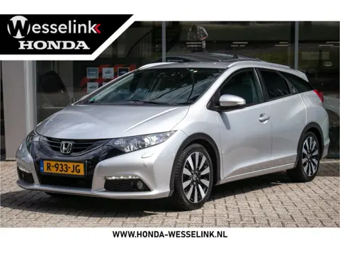 Honda Civic Tourer 1.8i-Vtec Executive Automaat - Leder | Adas pack | Navi/camera | All seasons