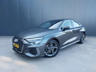 Audi A3 Limousine 30 TFSI S LINE 1e EIGENAAR VIRTUAL COCKPIT 18 INCH ECC CRUISE NAVI LED HALF LEER