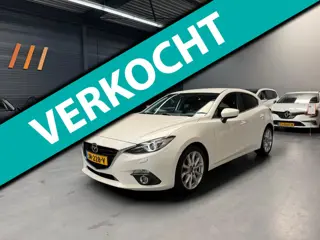 Mazda 3 2.0 GT-M HEAU-UP LED LEDER KEYLESS NAP NL AUTO