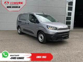 Toyota PROACE CITY Electric 50 kWh 340km WLTP L2 LED/ 3Pers./ Snellader/ Standkachel/ Stoelverw./ St