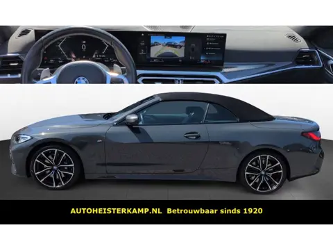 BMW 4 Serie Cabrio M440i 374 PK WideScreen Camera Stuurverwarming Memory 19 Inch