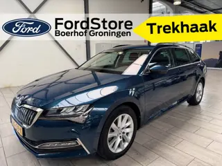 Škoda Superb Combi 1.4 TSI iV 218PK Business Edition Plus | Trekhaak | Elekr. verstelbare memory sea