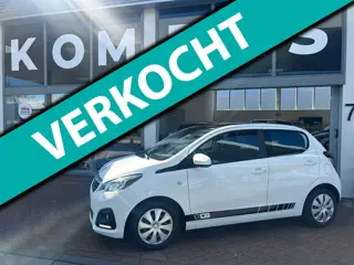 Peugeot 108 |6MND GARANTIE|NAP|USB|AIRCO|5DEURS|ISOFIX|APK2027|AUX|MULTIFUNCTIONEEL STUUR|EL.RAMEN