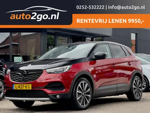 Opel Grandland X 1.6 TURBO AUT8 HYBRID4 TWO-TONE ULTIMATE 72D.KM 200PK. LEDER NAVI CAMERA APPLE-CARP