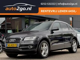 Audi Q5 3.0 TDI AUT7 QUATTRO 2X S-LINE 245 PK LEDER NAVI AIRCO LED LMV PDC