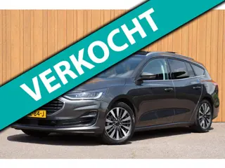 Ford Focus Wagon 1.0 EB Hybrid Titanium X org.NL el.schuif/pano-dak stoel/stuurverw. camera B&O Comf