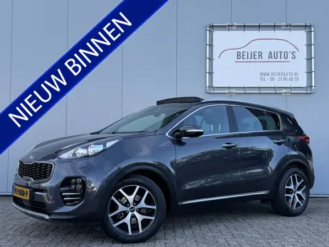 Kia Sportage 1.6 T-GDI GT-Line PlusLine Schuifdak/1900 kg trekgewicht.