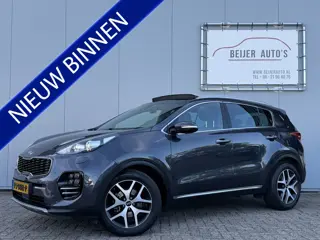 Kia Sportage 1.6 T-GDI GT-Line PlusLine Schuifdak/1900 kg trekgewicht.
