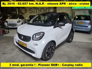 Smart Fortwo 1.0 Pure - garantie ! - alu velgen - nieuwe apk - koude airco - el. ramen en spiegels