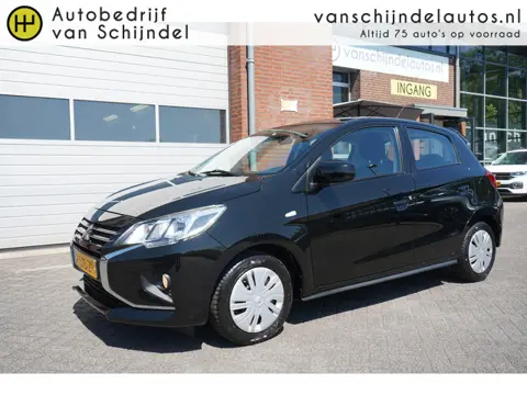 Mitsubishi Space Star 1.2 CONNECT+ 5 DEURS ORIGINEEL NEDERLANDS ANDROID/APPLECARPLAY(NAVI) AIRCO BLU